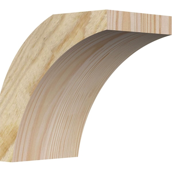 Ekena Millwork 4"W x 6"D x 6"H Thorton Rough Sawn Knee Brace, Douglas Fir BRC04X06X06THR00RDF - main